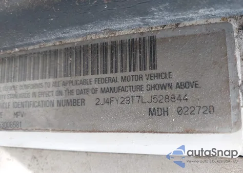 1990 Jeep Wrangler / Yj z USA, uszkodzony, nr VIN 2J4FY29T7LJ528844